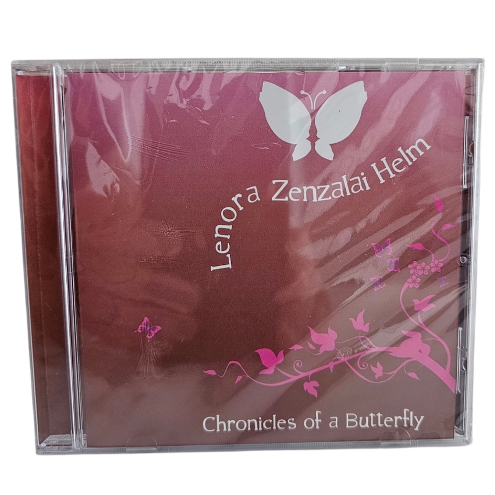 Lenora Zenzalai Helm Chronicles of a Butterfly 2008 Music CD | NWT | Pink White